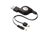 PSP�pUSB�[�d�P�[�u��+�ʐM�P�[�u�� MG-CHARGE/USBDC ���i�摜