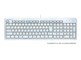 �V���v��USB�t���L�[�{�[�h �z���C�g YA0809 ���i�摜