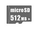 microSD�J�[�h 512MB