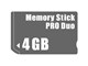 メモリースティック PRO DUO 4GB