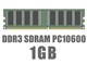 DIMM DDR3 SDRAM PC3-10600 1GB