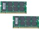 D2/N800-1GX2 (SODIMM DDR2 PC2-6400 1GB 2枚組)