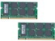 A2/N800-1GX2 (SODIMM DDR2 PC-6400 1GB 2枚組 Mac)