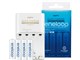 eneloop(エネループ)単3形4個付残容量チェック機能付 急速充電器セット N-MR58TGS