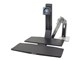 WorkFit-A シングルディスプレイHDワークトップ付き 24-314-026