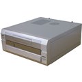 [AVリビングスタイルPCケース OWL-PCAVM1（SV）] 300W電源を搭載したmicro-ATX用PCケース（シルバー）