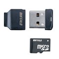 [RMUM-8G/BK] microSDカードリーダーとしても使える超小型USBメモリー（ブラック/8GB）。本体価格は7,300円