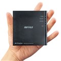 [WLI-TX4-G] 有線LANポートを4ポート搭載した無線LANコンバーター。本体価格は5,300円