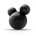 [Mplayer+ ブラック] MP3形式とWMA形式をサポートしたミッキーマウス型ポータブルオーディオプレーヤー（ブラック/2GB）。直販価格は5,980円（税込）