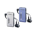 [SRF-S86] ライターサイズの軽量コンパクトボディを採用したFM/AMポータブルラジオ。価格は4,725円（税込）