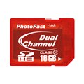 [PF-DCSDHC32GB10] SDスピードクラス「Class10」に対応したSDHCカード（16GB）。市場想定価格は7,980円