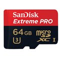 サンディスク エクストリーム プロ microSDXC UHS-Iカード 64GB