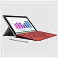 Surface 3 with Dark Red Type Cover