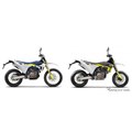 ハスクバーナ 701スーパーモト(右)と701エンデューロの2020年モデル