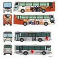 「ザ・バスコレクション小田急箱根高速バス エヴァンゲリオンラッピング2台セット」