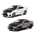 1/64 Lexus RC F gF 10th Anniversaryh 2018 Matt Marcury Grey MicaA1/64 Lexus RC F gCarbon Exterior Packageh 2018 White Nova Glass Flake