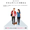 「歩いてギガが貯まる」オプション