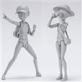 「S.H.Figuarts ボディくん -杉森建- Edition DX SET（Gray Color Ver.）」および「S.H.Figuarts ボディちゃん -杉森建- Edition DX SET（Gray Color Ver.）」