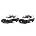 1/43 日産 スカイライン GT-R （BNR34） 2000 埼玉県警察高速道路交通警察隊車両（803）、1/43 日産 スカイライン GT-R VspecII （BNR34） 2002 埼玉県警察高速道路交通警察隊車両（854）