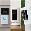 「Ring Video Doorbell 4」「Ring Indoor Cam」「Ring Stick Up Cam Battery」