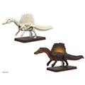 「プラノサウルス スピノサウルス」（左から：骨格ビルド、恐竜ビルド）