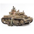 「1/35 ドイツIV号戦車F型・伝令バイクセット“北アフリカ戦線”」