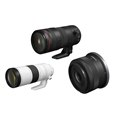 「RF24-105mm F2.8 L IS USM Z」「RF200-800mm F6.3-9 IS USM」