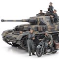1/35 ドイツIV号戦車G型初期生産車・伝令バイクセット“ロシア戦線”