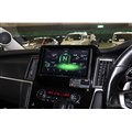 高度な「メインユニット内蔵型DSP」が搭載されたAV一体型ナビの取り付け例(製作ショップ:AVカンサイ<大阪府>)。