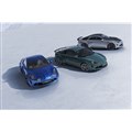 写真左から「A110アニバーサリー」「A110 GTS」「A110 R70」。