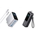���o�C���o�b�e���[�uAnker Power Bank�i25000mAh�CBuilt-In������莮USB-C�P�[�u���j�v��USB�}���[�d��uAnker Charger�i140W, 4 Ports�jwith USB-C & USB-C�P�[�u���v