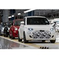 フィアット『500ハイブリッド』新型の先行生産車両