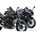���{������\�肵�Ă���J���T�L Z500�i���j��Ninja 500�i�E�j
