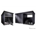 ヨド物置「BLACKエルモシャッター」と「BLACKエルモコンビ」