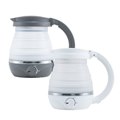 「折りたためる電気ケトル 温度調節付き 600ml MBE-TK07」