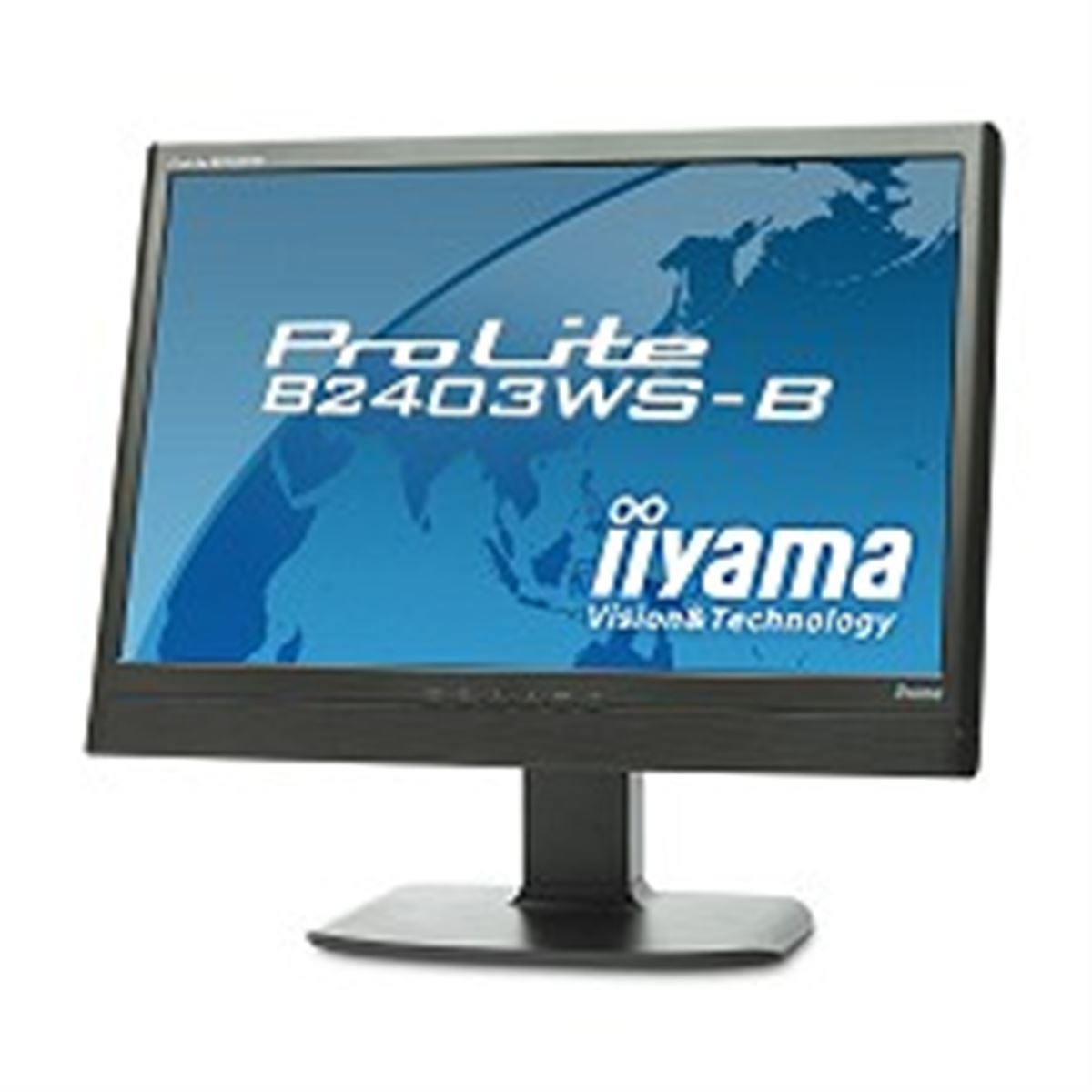 iiyama、24型液晶「ProLite B2403WS」の黒モデル - 価格.com