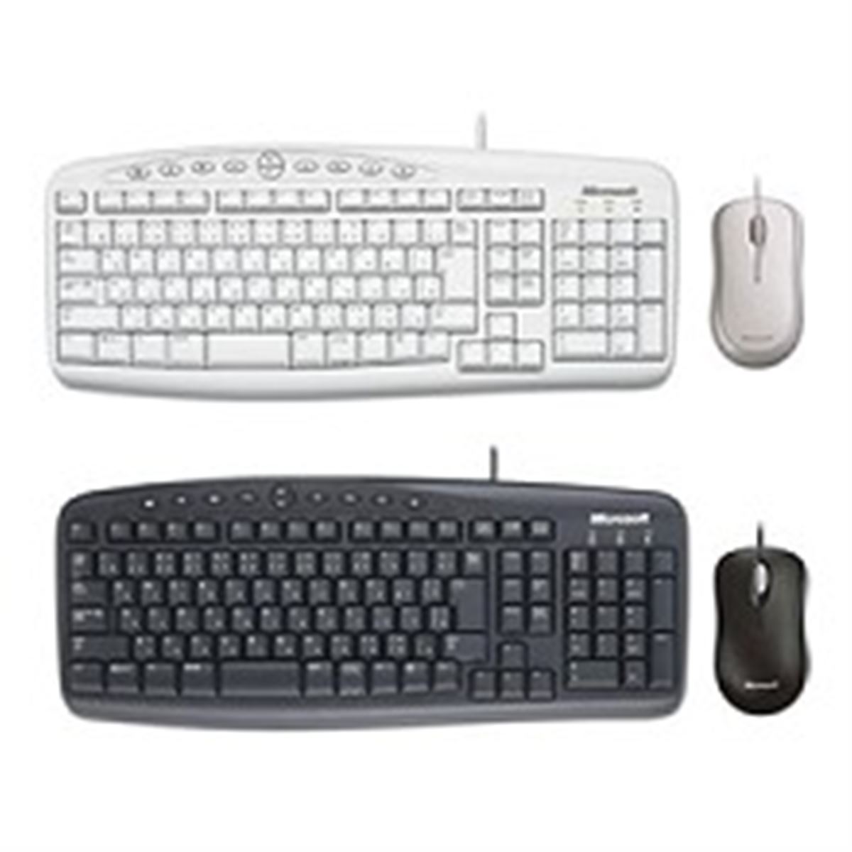 マイクロソフト、有線キーボード&マウスのセット - 価格.com