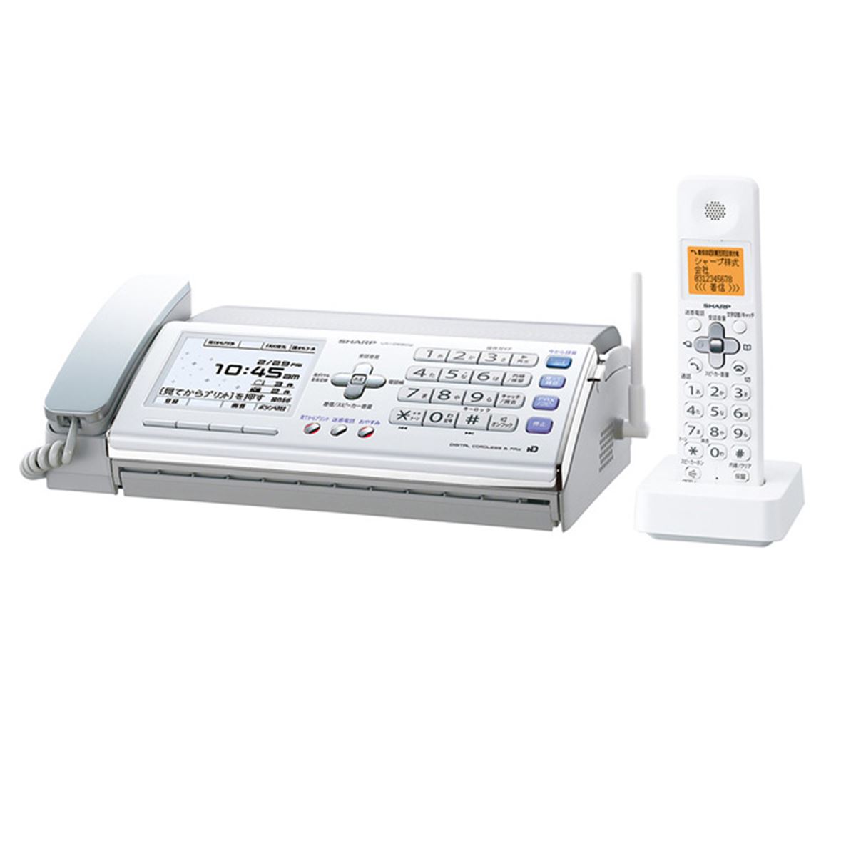 シャープ、コードレスFAX「UX-D58CW」など - 価格.com