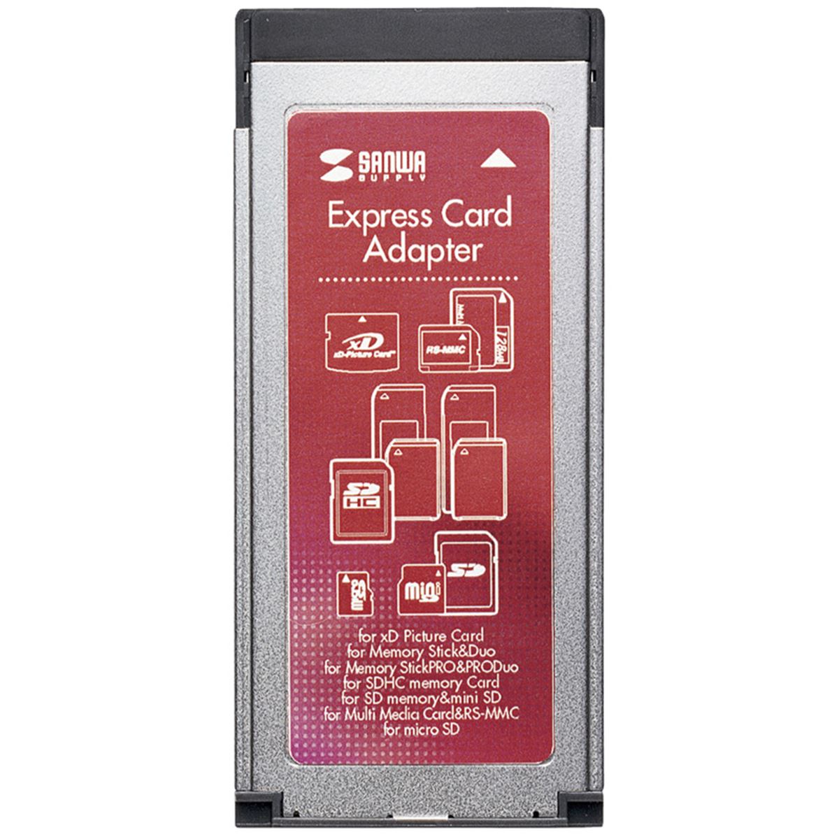 サンワ、ExpressCard/34対応31in1アダプタを発売 - 価格.com