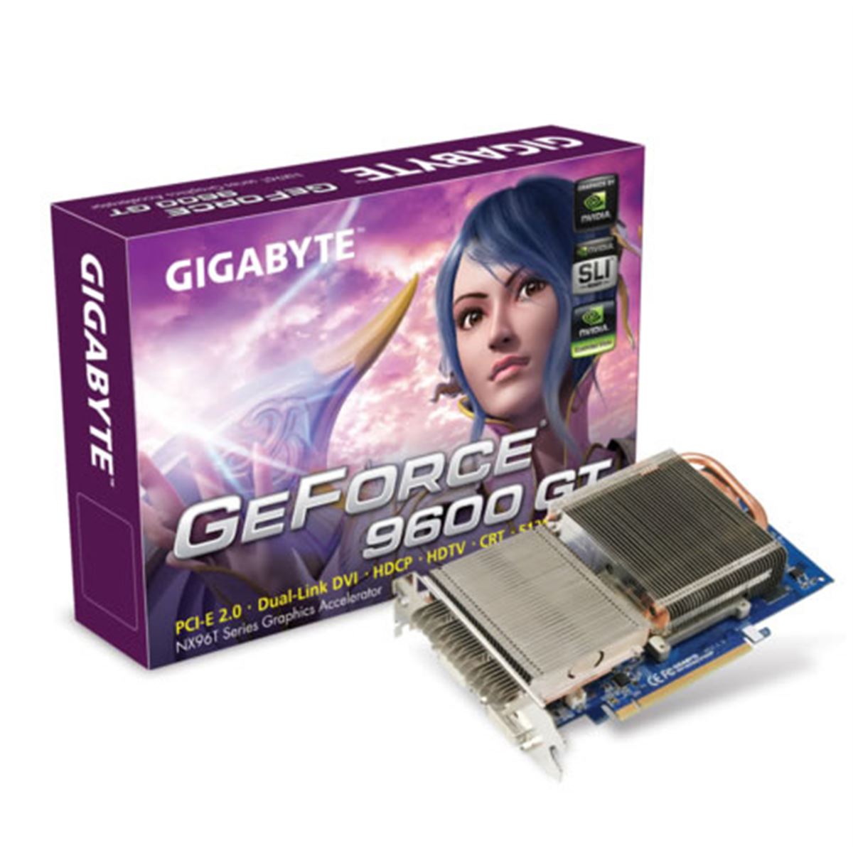 GIGABYTE、OC仕様GeForce 9600 GT搭載VGAカード - 価格.com