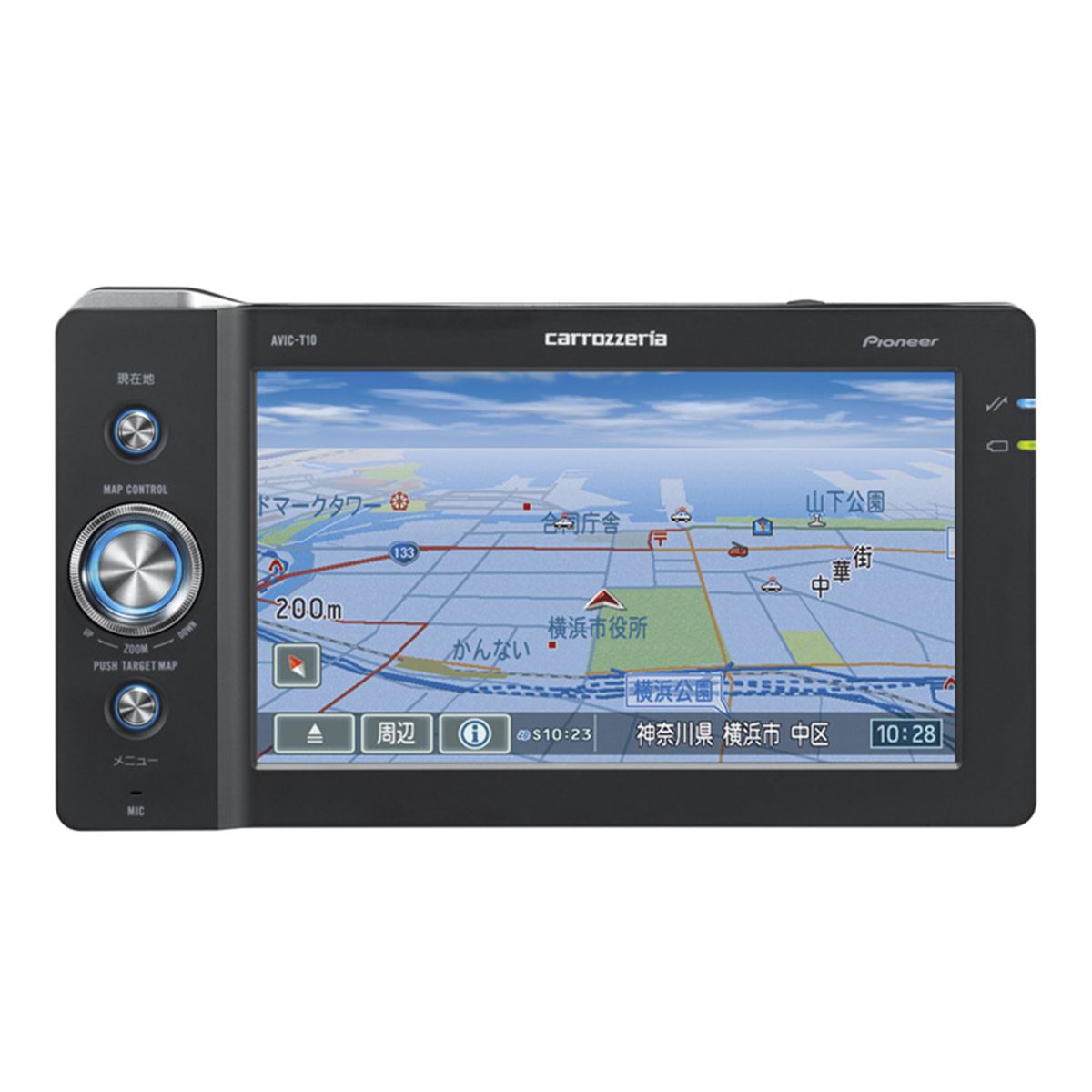 パイオニア、通信対応パーソナルナビ「AVIC-T10」 - 価格.com