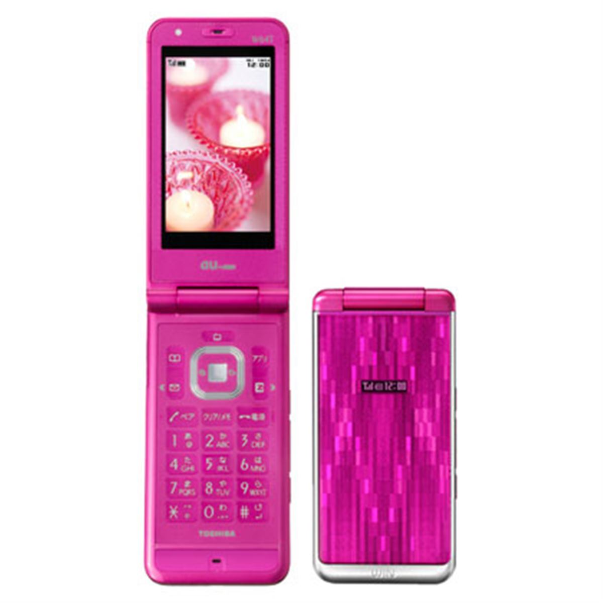 KDDI au s007ピンク携帯電話 KDDI au s007ピンク携帯電話 - メルカリ