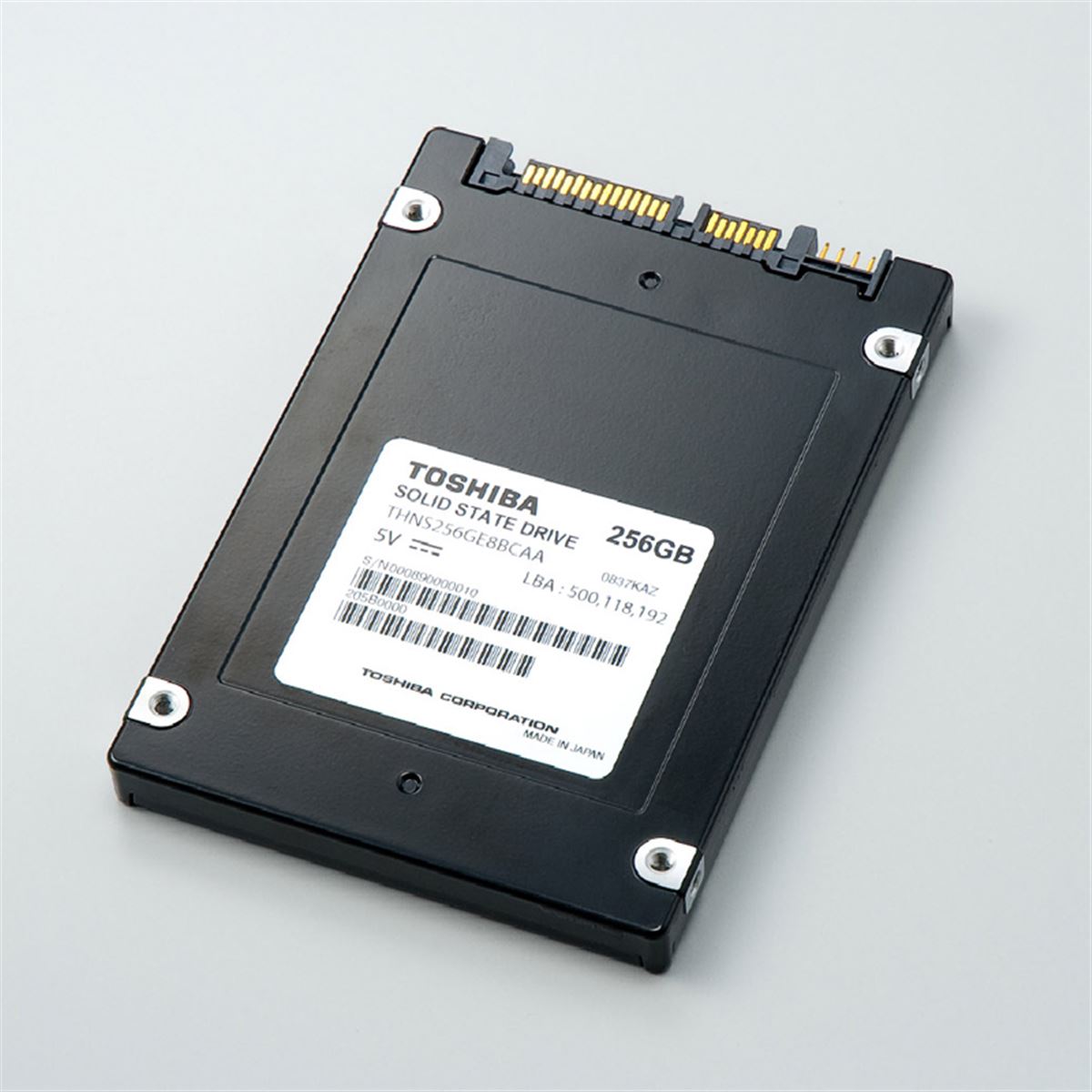 東芝、256GBのSSD「THNS256GE8BC」を開発 - 価格.com