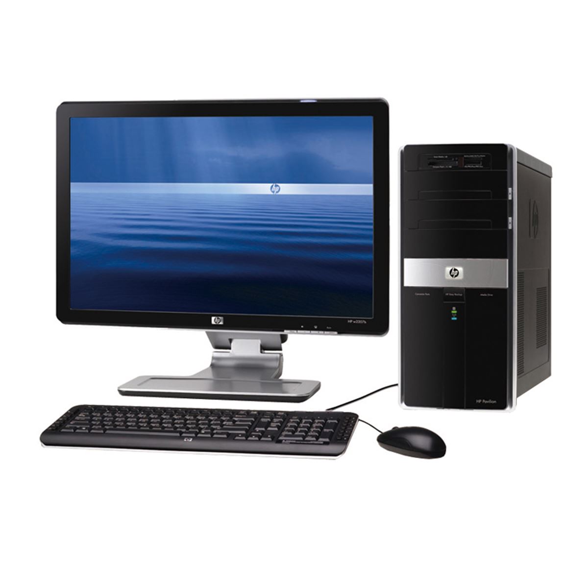 楽天市場】デスクトップパソコン 液晶モニターセット 22型 HP