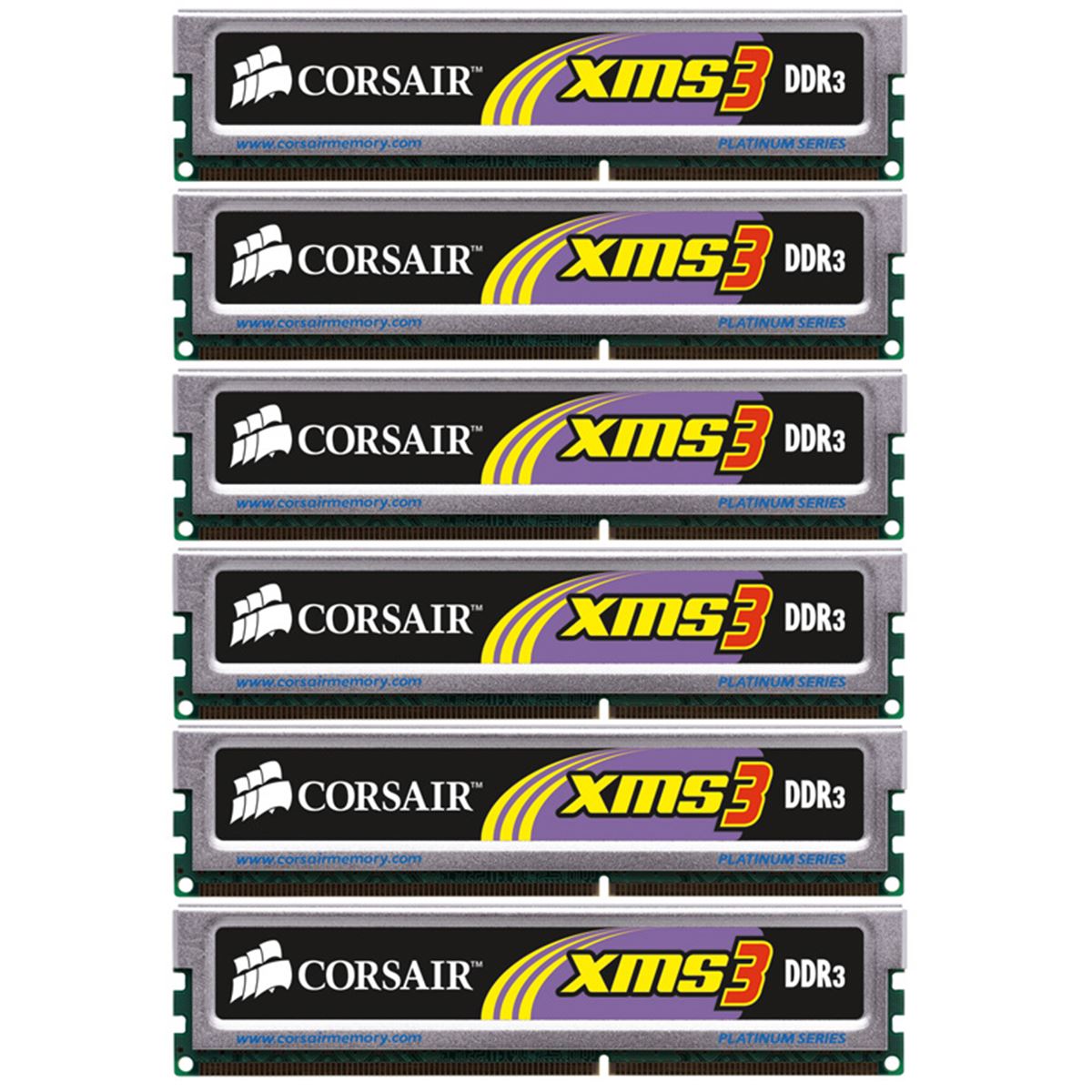 Corsair、Core i7対応6枚セットのDDR3メモリー - 価格.com