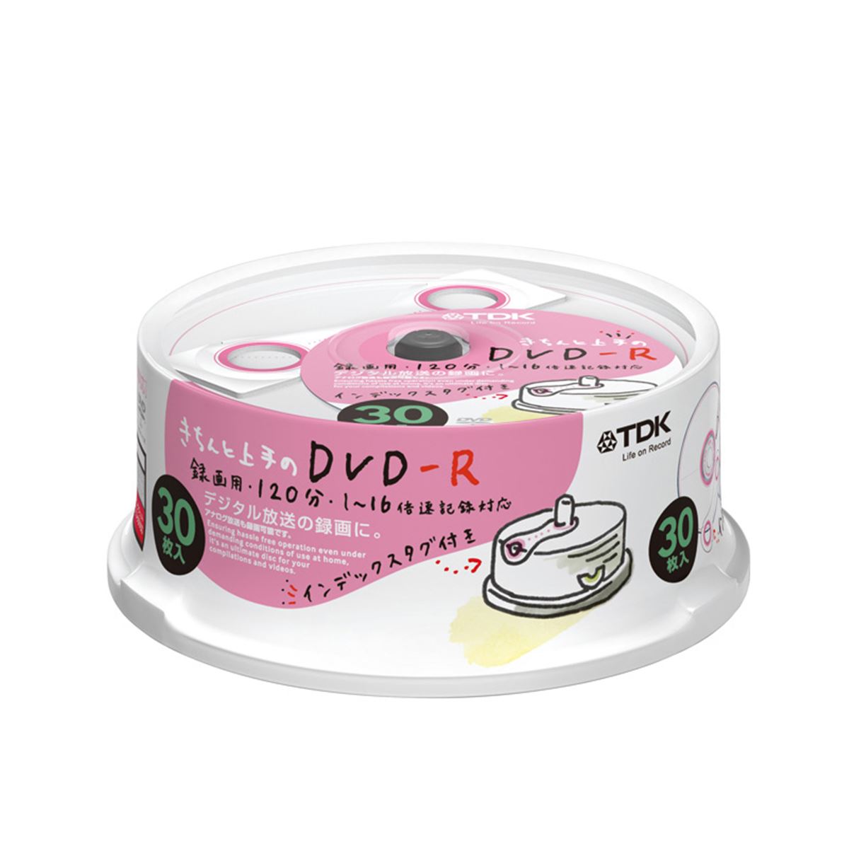 TDK、収納・整理整頓がコンセプトのDVD-R - 価格.com