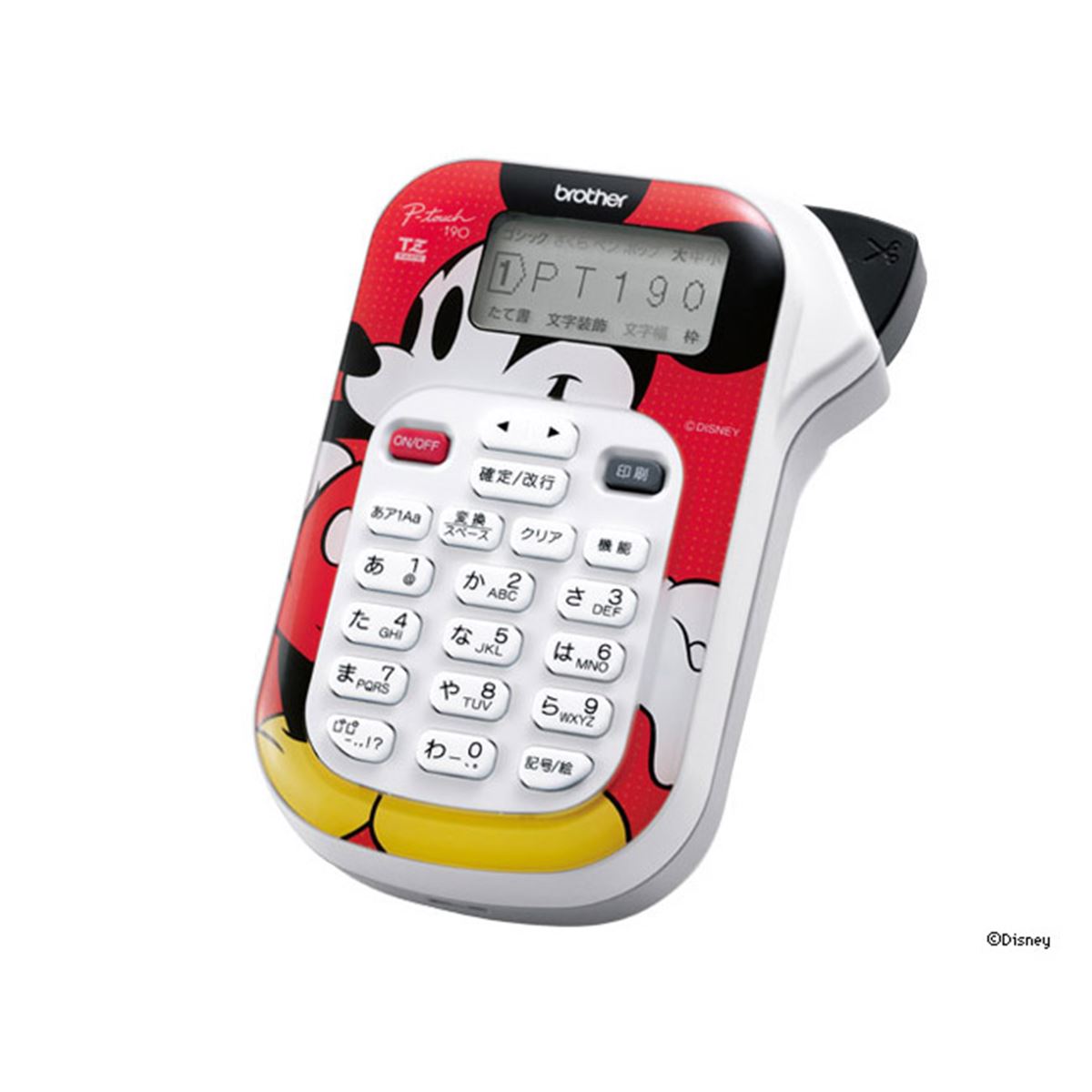 新品 brother P-TOUCH190 ピータッチ190 ミッキーブルー ヨドバシ.com - ブラザー brother ラベルライター ピータッチ190