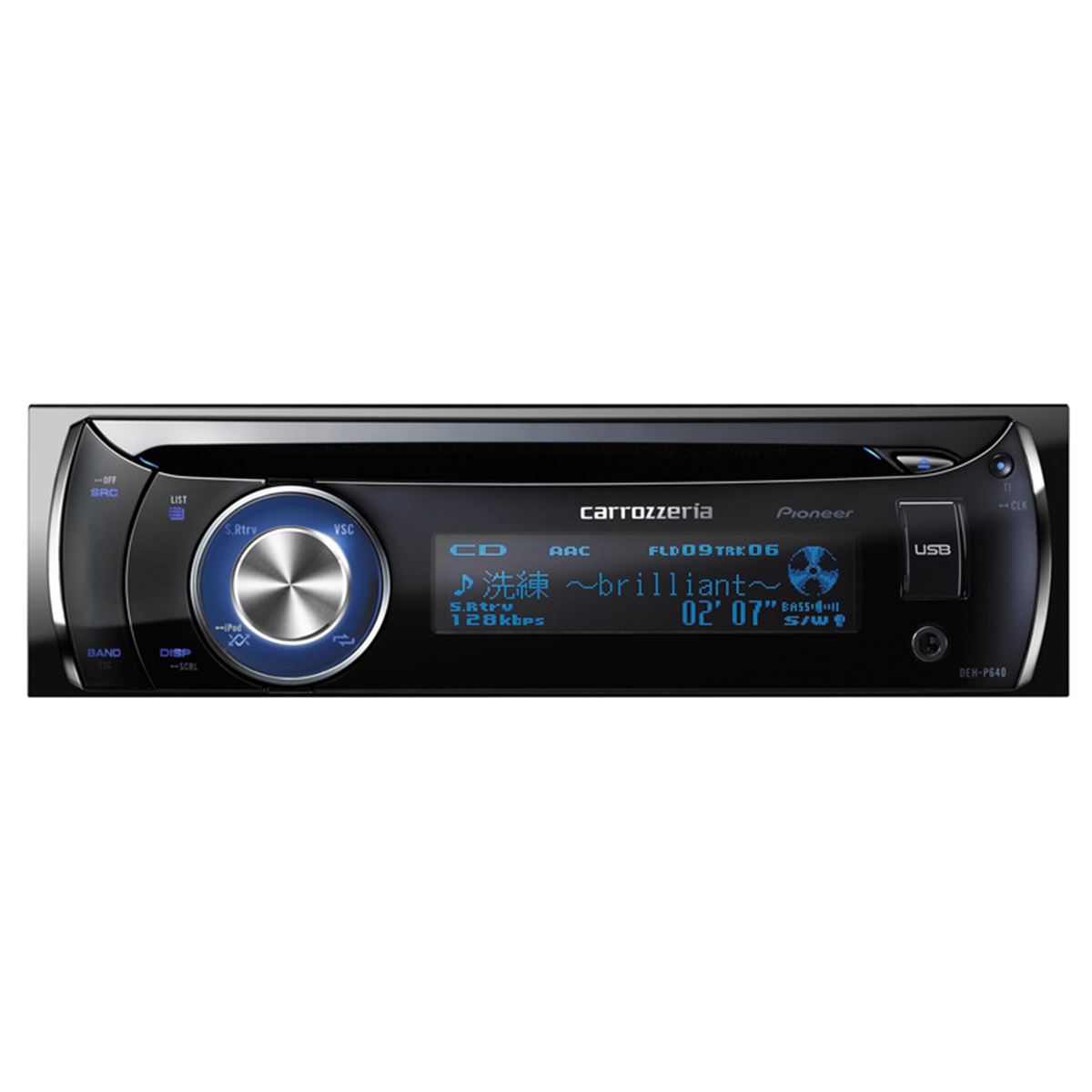 動作確認済み】Pioneer Carrozzeria DEH-P640 Pioneer Carrozzeria DEH 