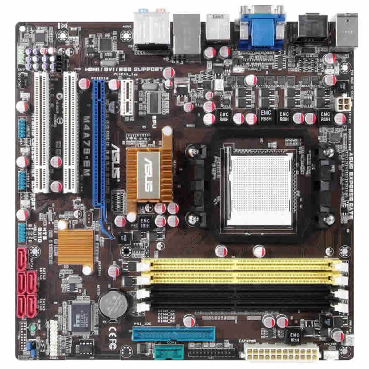 ASUS M4A78-EMマザーボード,CPU,冷却FAN,メモリなどのパーツ ASUS M4A78-EM/1394 - 製品詳細 | パソコンSHOPアーク（ark）