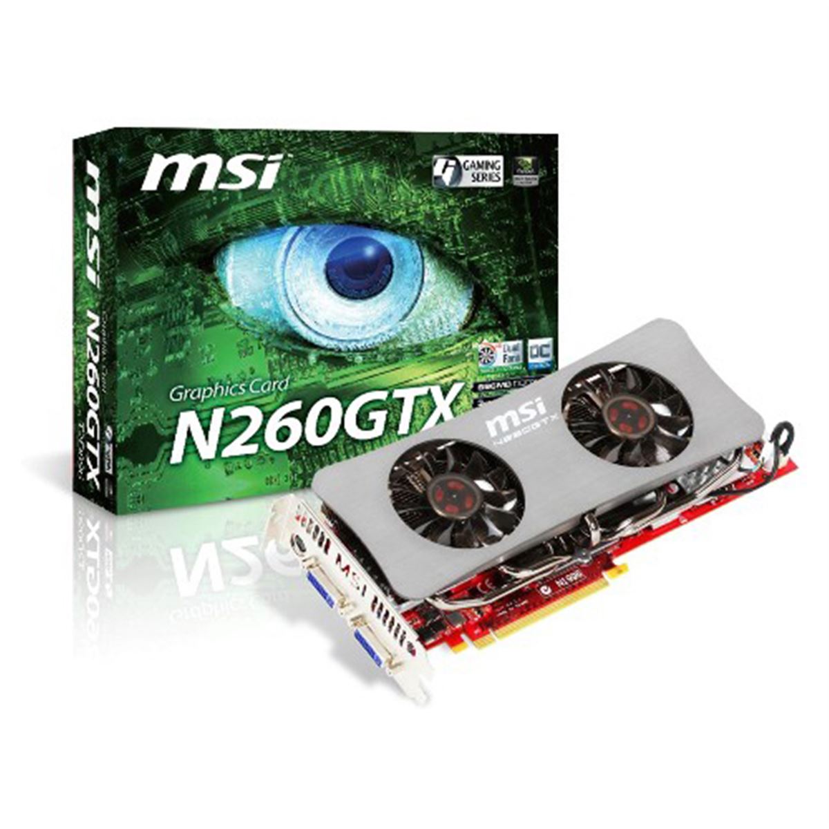MSI グラフィックボード DVIポート2つ N260GTX MSI グラフィックボード DVIポート2つ N260GTX - メルカリ
